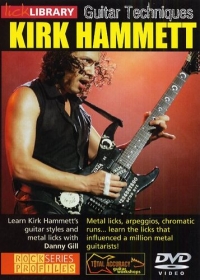 Kirk Hammett Guitar Techniques Lick Library Dvd Sheet Music Songbook