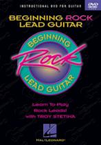 Beginning Rock Lead Guitar Troy Stetina Dvd Sheet Music Songbook