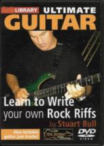 Learn To Write Your Own Rock Riffs Dvd Sheet Music Songbook