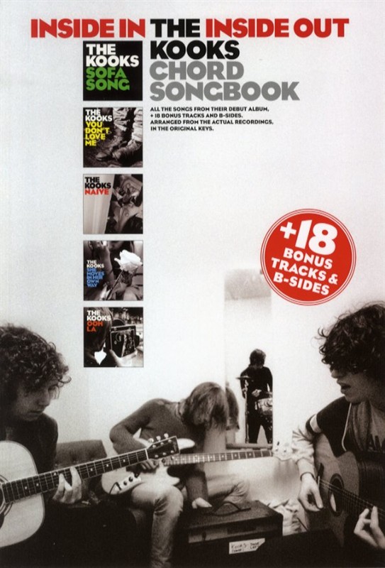 Kooks Inside In Inside Out Chord Songbook Guitar Sheet Music Songbook