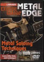Metal Edge Metal Soloing Techniques Lick Lib Dvd Sheet Music Songbook