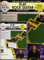 Play Rock Guitar Getting Started Book & Dvd Sheet Music Songbook