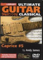 Ultimate Guitar Shredding Classical Caprice 5 Dvd Sheet Music Songbook
