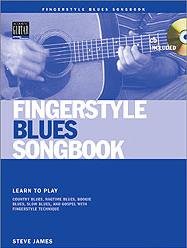 Fingerstyle Blues Songbook Guitar Stevejames Sheet Music Songbook