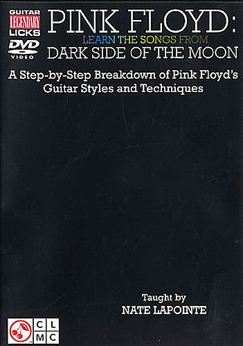 Pink Floyd Learn Songs From Dark Side Of Moon Dvd Sheet Music Songbook