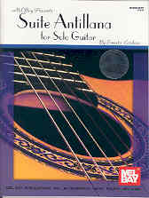 Cordero Suite Antillana Solo Guitar Book & Cd Sheet Music Songbook