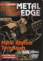 Metal Edge Metal Rhythm Techniques Lick Lib Dvd Sheet Music Songbook