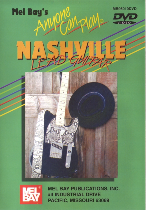 Anyone Can Play Nashville Lead Guitar Dvd Sheet Music Songbook