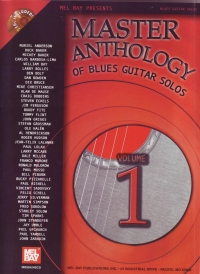 Master Anthology Of Blues Guitar Solos Bk & 2 Cds Sheet Music Songbook