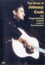 Music Of Johnny Cash For Fingerpicking Guitar Dvd Sheet Music Songbook