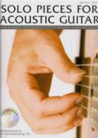 Solo Pieces For Acoustic Guitar Book & Cd Sheet Music Songbook