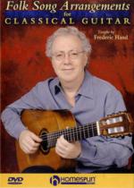 Folk Song Arrangements For Classical Guitar Dvd Sheet Music Songbook