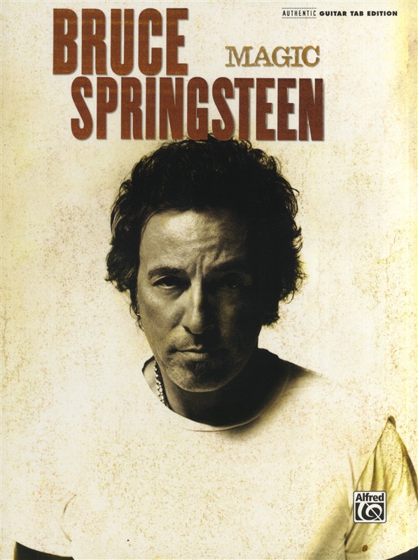 Bruce Springsteen Magic Guitar Tab Sheet Music Songbook