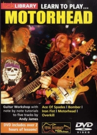 Motorhead Learn To Play Lick Library Dvd Sheet Music Songbook