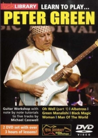Peter Green Learn To Play Lick Library Dvd Sheet Music Songbook