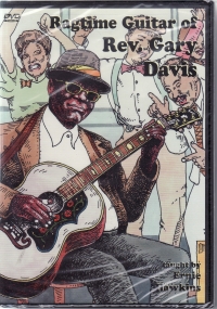 Ragtime Guitar Of Rev Gary Davis 2 Dvd Set Sheet Music Songbook