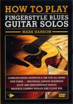 How To Play Fingerstyle Blues Guitar Solos Dvd Sheet Music Songbook