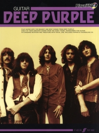 Deep Purple Guitar Authentic Playalong Book/cd Sheet Music Songbook