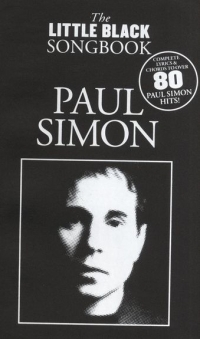 Paul Simon Little Black Songbook Guitar Sheet Music Songbook