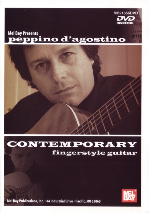 Peppino Dagostino Contemporary Fingerstyle Dvd Sheet Music Songbook