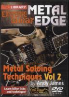 Metal Edge Metal Soloing Techniques 2 Lick Lib Dvd Sheet Music Songbook