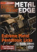 Metal Edge Extreme Metal Pentatonic Licks Dvd Sheet Music Songbook