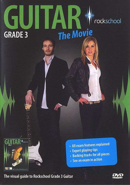 Rockschool Guitar The Movie Grade 3 Dvd Sheet Music Songbook