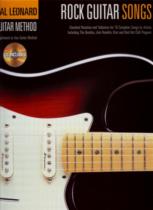 Rock Guitar Songs Bk&cd Hal Leonard Guitar Method Sheet Music Songbook