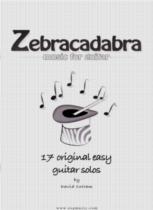 Cottam Zebracadabra Easy Guitar Solos Sheet Music Songbook
