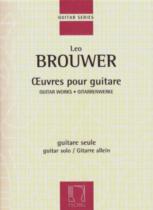 Brouwer Oeuvres Pour Guitare Solo Guitar Works Sheet Music Songbook