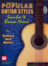 Popular Guitar Styles Samba & Bossa Nova Bk/audio Sheet Music Songbook