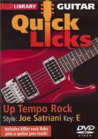 Quick Licks Joe Satriani Up Tempo Rock Dvd Sheet Music Songbook
