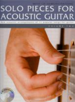 Solo Pieces For Acoustic Guitar Vol 2 Book & Cd Sheet Music Songbook