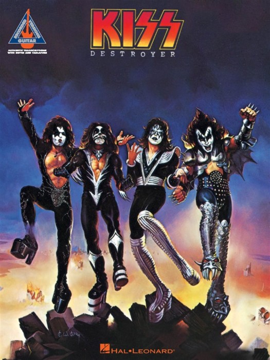 Kiss Destroyer Tab Guitar Sheet Music Songbook