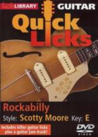 Quick Licks Scotty Moore Rockabilly Dvd Sheet Music Songbook