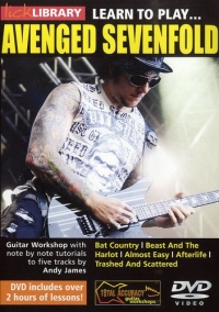 Avenged Sevenfold Learn To Play Dvd Sheet Music Songbook