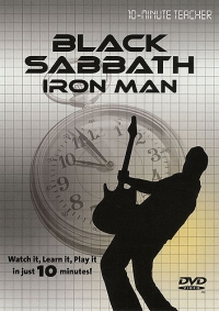 10 Minute Teacher Black Sabbath Iron Man Dvd Sheet Music Songbook