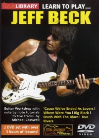 Jeff Beck Learn To Play Lick Library Dvd Sheet Music Songbook