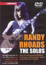 Randy Rhoads Learn To Play The Solos Dvd Sheet Music Songbook