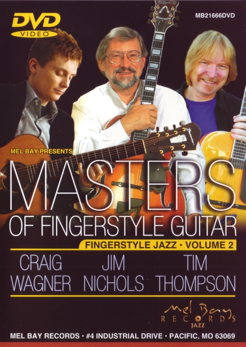 Masters Of Fingerstyle Guitar Vol 2 Jazz Dvd Sheet Music Songbook