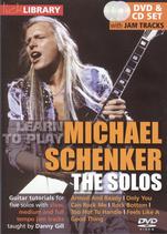 Michael Schenker Learn To Play The Solos Dvd Sheet Music Songbook