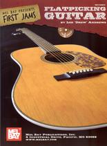 First Jams Flatpicking Guitar Andrews Book & Cd Sheet Music Songbook