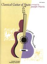 Classical Guitar Of Spain Harris Tab Sheet Music Songbook