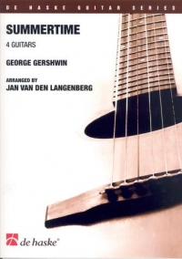 Summertime Gershwin/langenberg Guitar Quartet Sheet Music Songbook