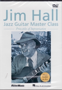 Jim Hall Jazz Guitar Master Class Principles Dvd Sheet Music Songbook