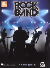 Rock Band Easy Guitar With Notes & Tab Sheet Music Songbook