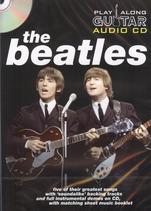 Play Along Guitar Audio Cd Beatles + Booklet Sheet Music Songbook