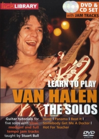 Learn To Play Van Halen The Solos Dvd Sheet Music Songbook