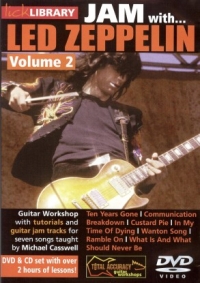Led Zeppelin Jam With Vol 2 Lick Library Dvd/cd Sheet Music Songbook