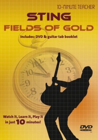 10 Minute Teacher Sting Fields Of Gold Dvd Sheet Music Songbook